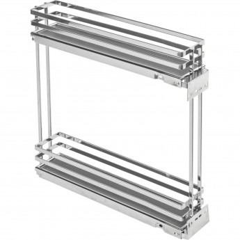 Двухуровневая боковая корзина GTV MOVIX PRO 150 KO-150BO-01, хром Двухуровневая боковая корзина GTV MOVIX PRO 150 KO-150BO-01, хром