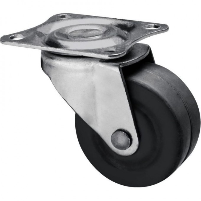 Колесо поворотное GTV KM-015038-GM-20, D-38мм, резиновое на площадке, черное (комплект 4 шт) KM-015038-GM-20-K Колесо поворотное GTV KM-015038-GM-20, D-38мм, резиновое на площадке, черное (комплект 4 шт) KM-015038-GM-20-K