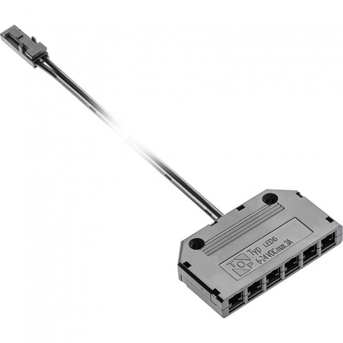 Колодка соединительная на шесть разъемов GTV LZ-AKZ612-10N Колодка соединительная на шесть разъемов GTV LZ-AKZ612-10N