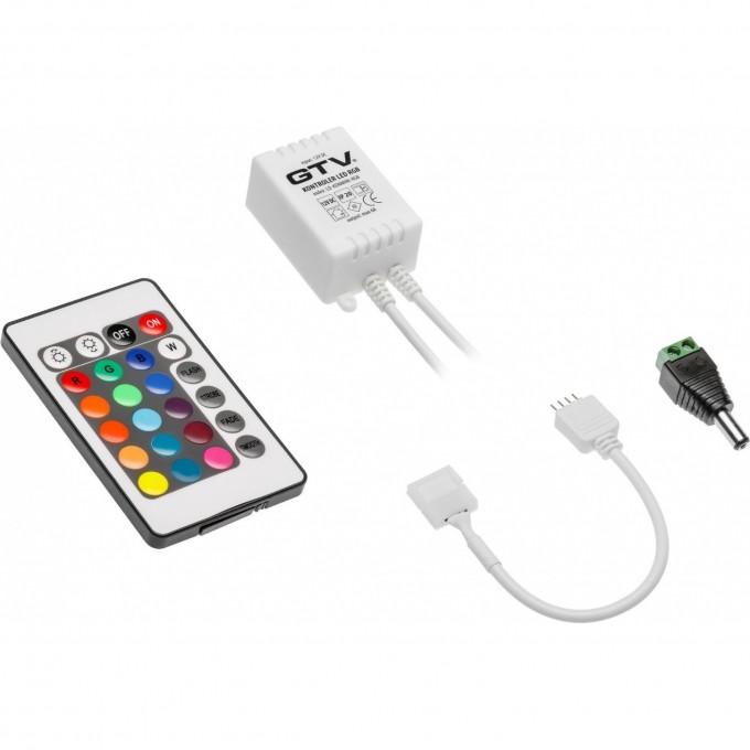 Контроллер и пульт для LED RGB GTV LD-KONMINI-RGB Контроллер и пульт для LED RGB GTV LD-KONMINI-RGB
