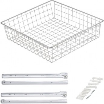 Корзина выдвижная 60II GTV KO-SR100-60-10-K, белая