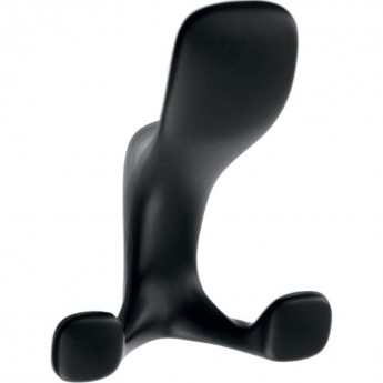 Крючок мебельный TOLEDO A, черный матовый GTV WZ-TOLED-A0-20M Крючок мебельный TOLEDO A, черный матовый GTV WZ-TOLED-A0-20M