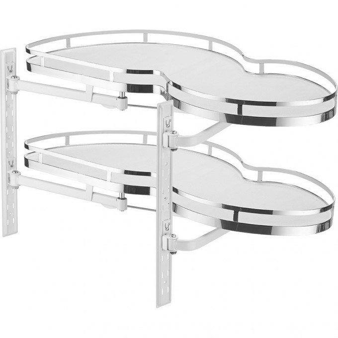Механизм выкатной для кухни с доводчиком, 1200мм, хром, левый GTV OC-SHELF-1200L-010 Механизм выкатной для кухни с доводчиком, 1200мм, хром, левый GTV OC-SHELF-1200L-010