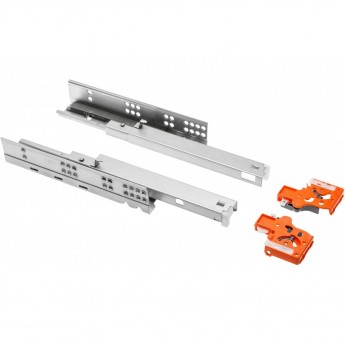 Направляющая нижнего монтажа 350 Modern Slide, полное выдвижение GTV PB-0FPO18-350 Направляющая нижнего монтажа 350 Modern Slide, полное выдвижение GTV PB-0FPO18-350