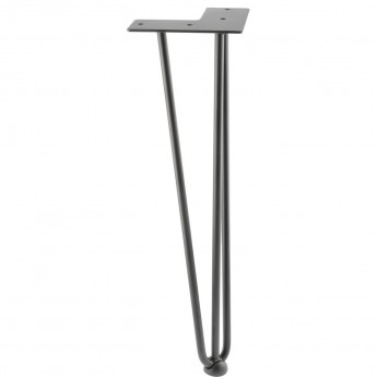 Ножка, цвет черный матовый, 3 прутка GTV NM-ARTO-10-3R406-20M