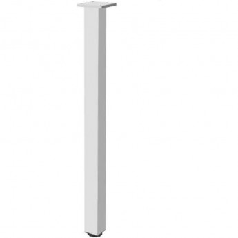 Опора квадратная алюминиевая, мат. хром GTV NM-46R710-05