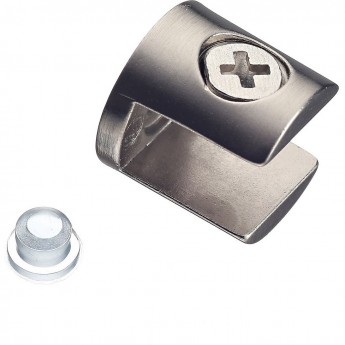 Полкодержатель J65 для стеклянных полок GTV MC-J65-10-05 инокс Полкодержатель J65 для стеклянных полок GTV MC-J65-10-05 инокс