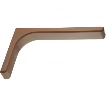 Полкодержатель L- 240 GTV WB-WS-24-030 коричневый Полкодержатель L- 240 GTV WB-WS-24-030 коричневый