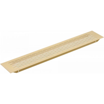 Решетка вентиляционная GTV 480х80 мм , золото Решетка вентиляционная GTV 480х80 мм , золото