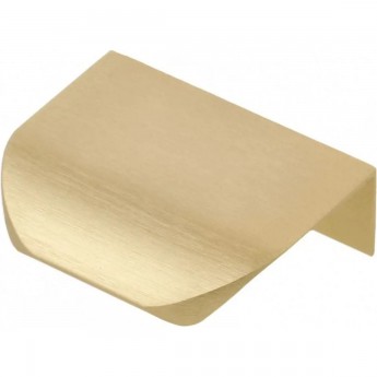 Ручка мебельная алюминиевая GTV HEXA 32мм/50мм, светлое брашированное золото Ручка мебельная алюминиевая GTV HEXA 32мм/50мм, светлое брашированное золото